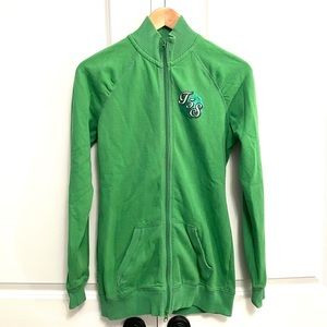 Triple Five Soul Long Zip Up Sweater